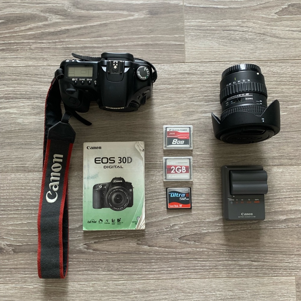 Canon EOS 30D Camera and Tokina AT-X Pro SD 11-16 F2.8 (IF) DX Lens.